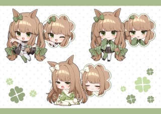 [依頼絵]グッズ用デフォルメイラスト