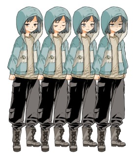 立ち絵　練習②