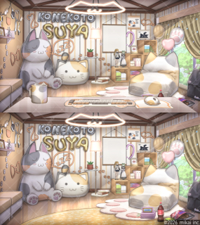 Re:AcT KR所属　子猫音すや様　配信背景