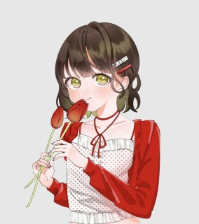 バストアップイラスト