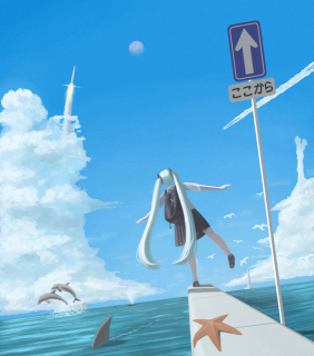 ミクのイラスト