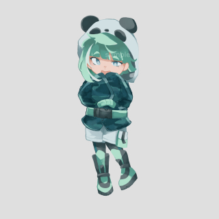 【納品実績】②ミニキャラ立ち絵