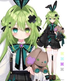 vtuber向け立ち絵sample