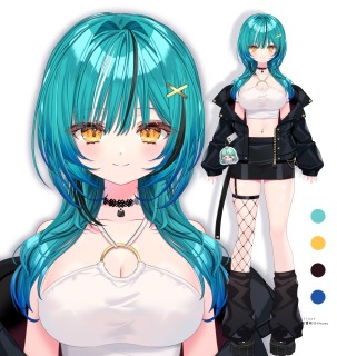 vtuber向け立ち絵イラスト