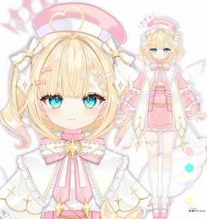 vtuber向けイラストsample