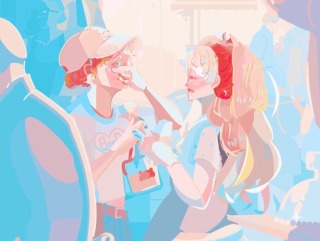 背景あり-1枚イラスト