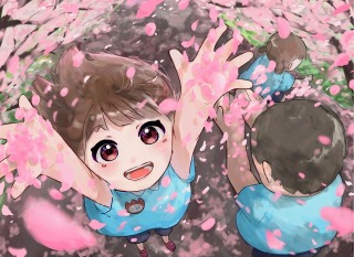 桜吹雪