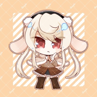 OC様 ムスッとした表情