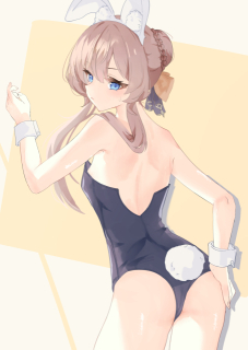 【二次創作サンプル】バニー衣装のサンドローネ（原神）