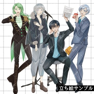 立ち絵サンプル【青年①】