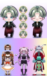 ポートフォリオ（ミニキャラ）