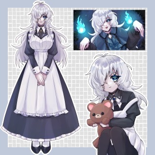 創作詰め込みイラスト