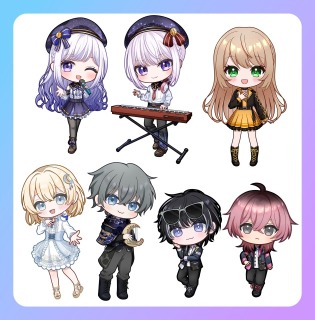 【制作実績】ミニキャラまとめ