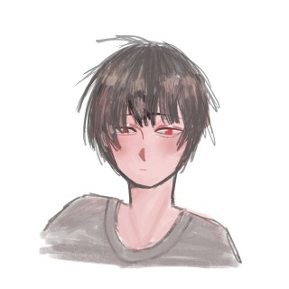 厚塗り参考用イラスト1