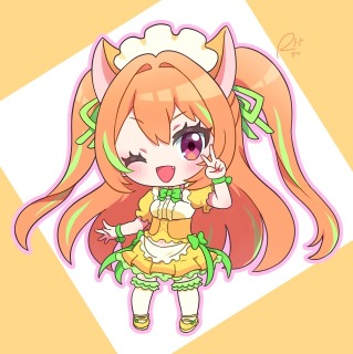 全身ミニキャライラスト