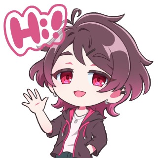 配信様用スタンプ　ミニキャラ