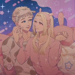 OCのカップリングイラスト制作