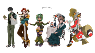 オリジナルキャラクターデザイン