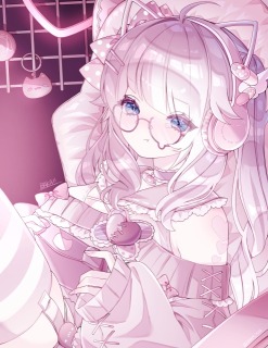 1枚絵(ゲーマーちゃん)