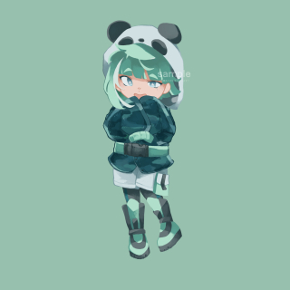 【納品実績】②ミニキャラ立ち絵