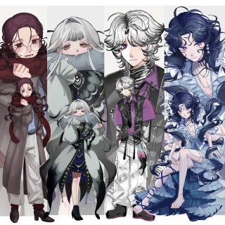 TRPG立ち絵作例