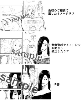 以前お受けしたR18漫画サンプル