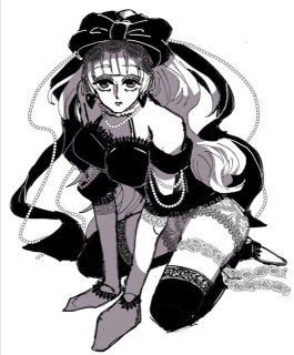 レース女子（ラフ）