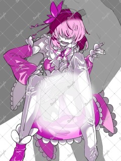 イラスト　キャラデザ/線画/カラー