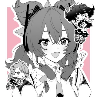 サンプル(モノクロ)