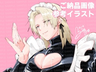 同人小説DL作品ジャケットイラスト