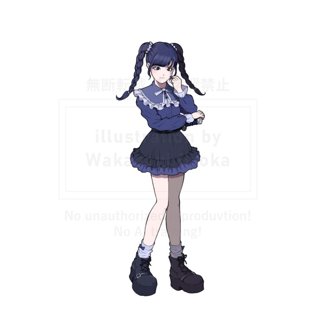 【白木飛鳥様ご依頼】キャラクター立ち絵