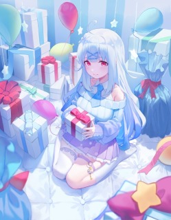 Vtuber様（卒業）誕生日イラスト