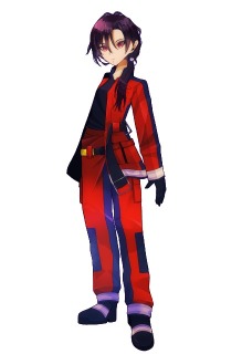 消防士キャラクター/全身立ち絵