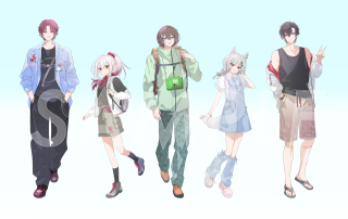 ご依頼イラスト（男性・女性）