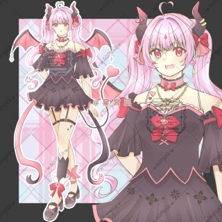 キャラクターデザイン　/ 立ち絵