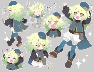 詰め込みイラスト