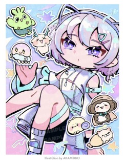 IRIAM公式7周年採用作品