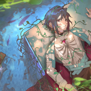 キャラデザ付き一枚絵