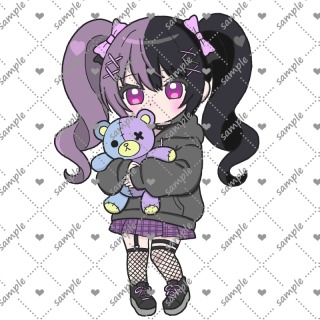 【サンプル】ミニキャライラスト３