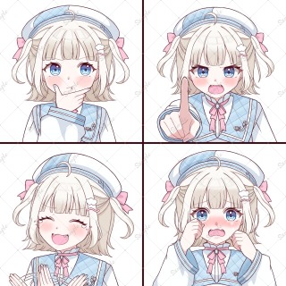 等身イラスト(胸上)