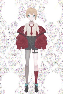 自主製作Live2Dモデル
