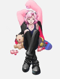 愛世くん全身絵