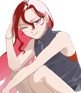 赤髪お姉さん