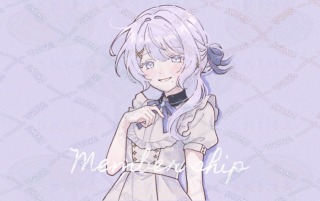 立ち絵イラスト(腰上)