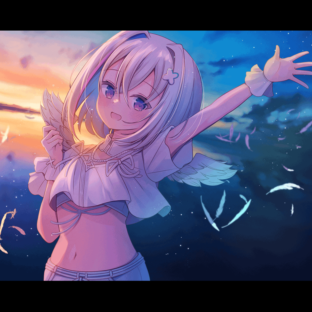 背景ありイラスト製作サンプル