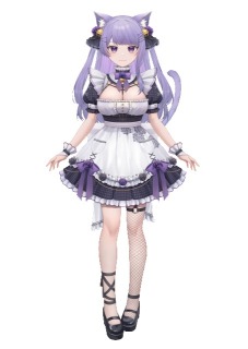 Vtuver立ち絵【猫薔薇ねこ様】