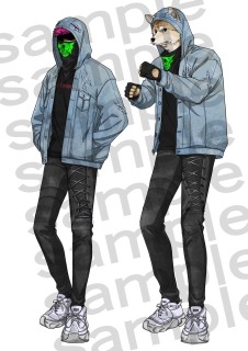 【ご依頼】男性立ち絵/獣人立ち絵