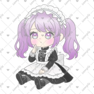 【サンプル】ゆるふわミニキャライラスト４