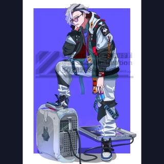 オリジナル／男性キャラクター全身