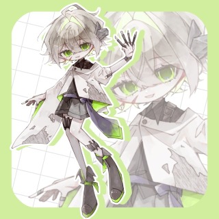 半デフォルメイラスト